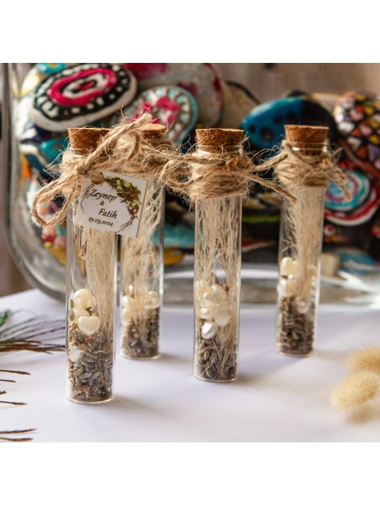 Wedding gifts for guests bulk gifts, Pearls, Lavender, Thank you gifts,Rustic Wedding Gift, engagement gift, flower in glass lantern,birth