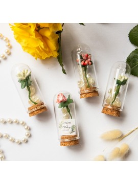 Wedding favors for guests bulk gifts, Pearls, Flower, Thank you gifts,Rustic Wedding favor, engagement gift, flower in glass lantern,birth