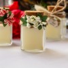 Personalized Candle Gift Christening Favors for Guest, Wedding Candle Favors, Bridesmaid Glass Candle Favors,engagement favor, save the date