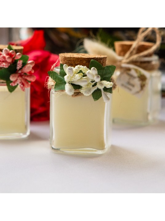 Personalized Candle Gift Christening Favors for Guest, Wedding Candle Favors, Bridesmaid Glass Candle Favors,engagement favor, save the date